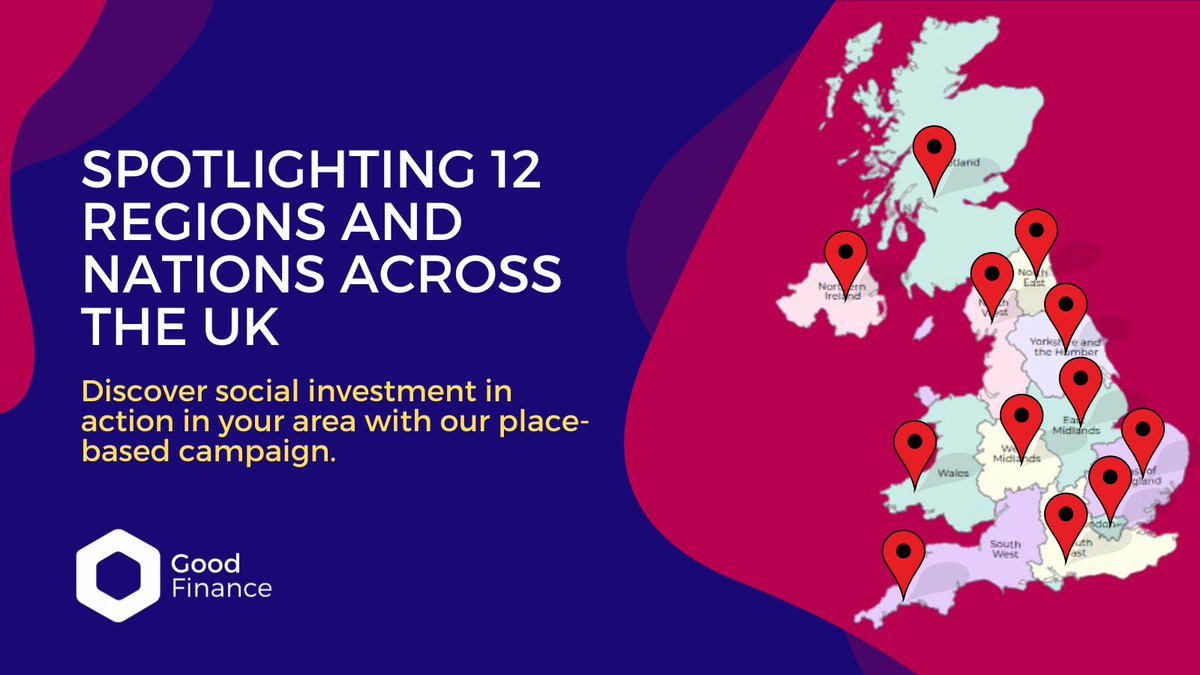 Towards the end of last year, our friends at @GoodFinanceUK celebrated how #SocialInvestment has created positive change across the UK - from John O’Groats to Lands End…and beyond!

Uncover the social investment stories in your area via 👉
goodfinance.org.uk/latest/blogs-a…