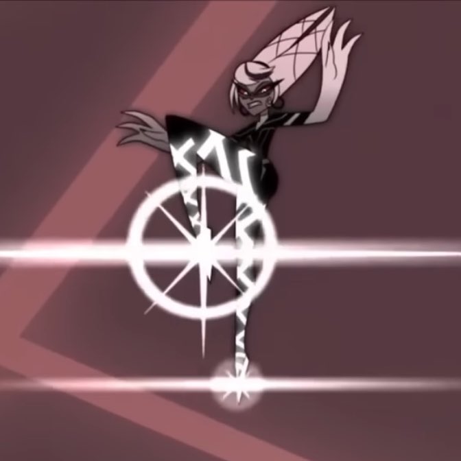 MLDanny1's tweet image. #Carmilla #HazbinHotel both fight with sharp legs, both have a charge up, both upper class, both are very fast with their attacks