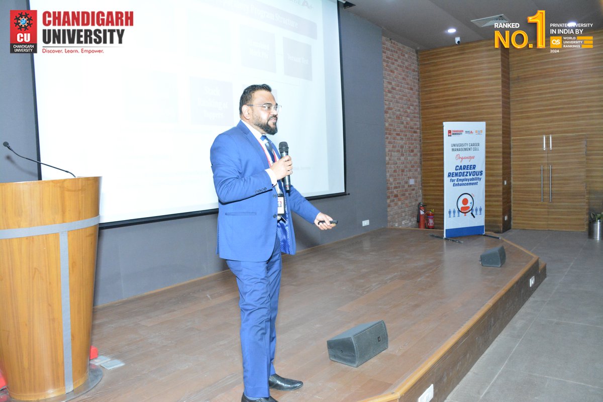 Chandigarh_uni's tweet photo. 🎓Chandigarh University's 'Career Rendezvous For Employability Enhancement' event on Jan 25, 2024, was a hit for legal minds.

👥 Thanks to all speakers and participants for making it a success! Swipe left for event highlights. #CUEvent #LegalCareer #SuccessStory https://t.co/AmbhOrZV3d