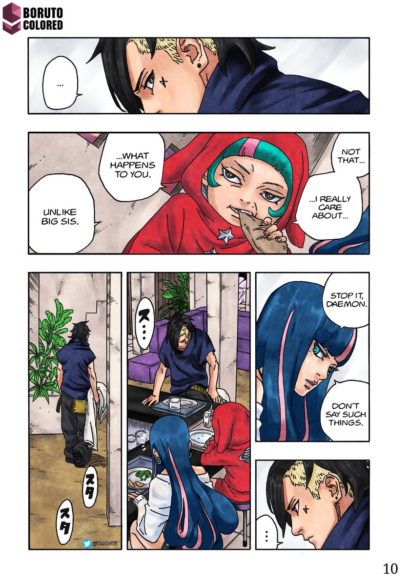 Thread By @BorutoColored - Boruto: Two Blue Vortex, Chapter...