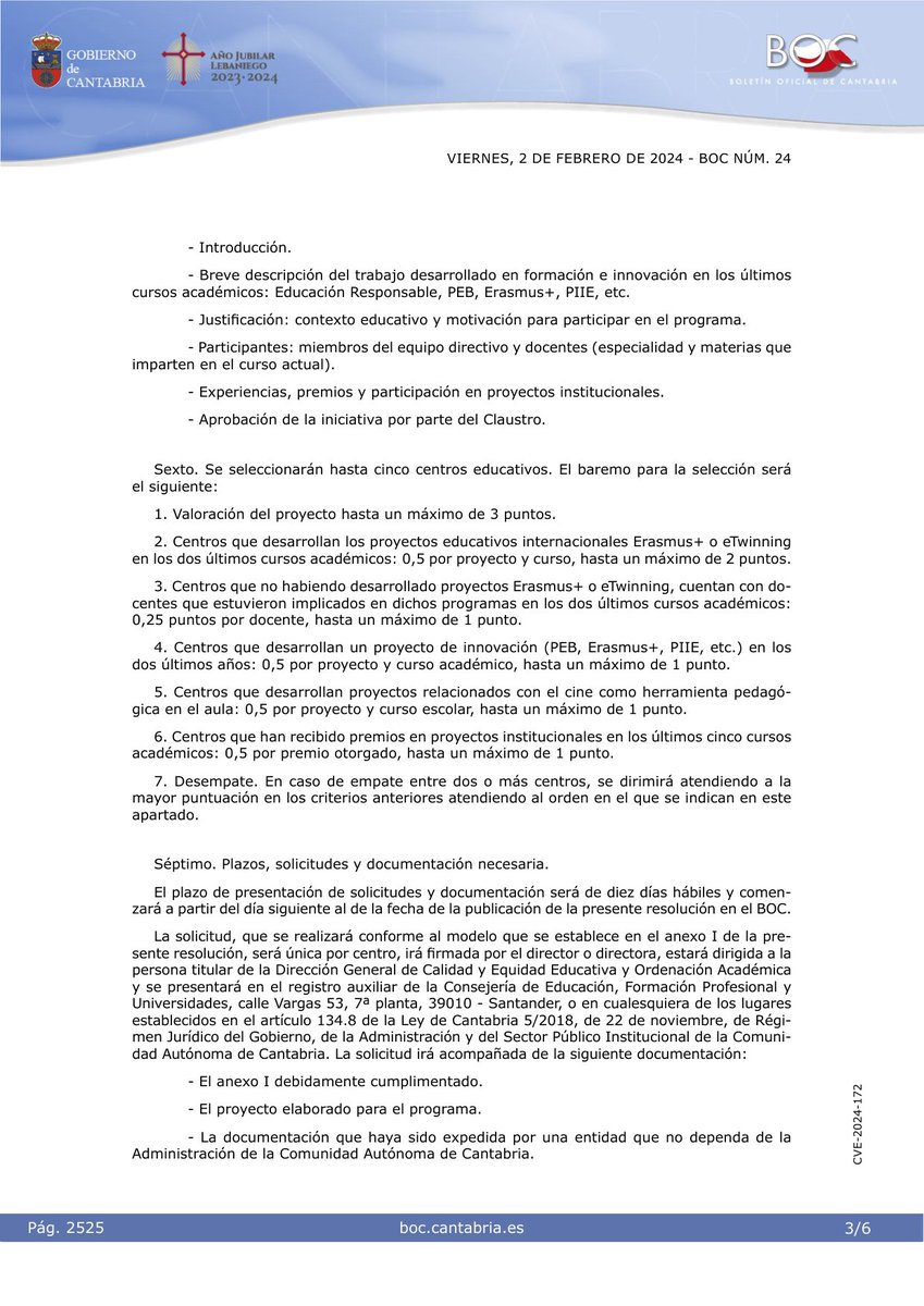 Boletín Oficial de Cantabria tweet media