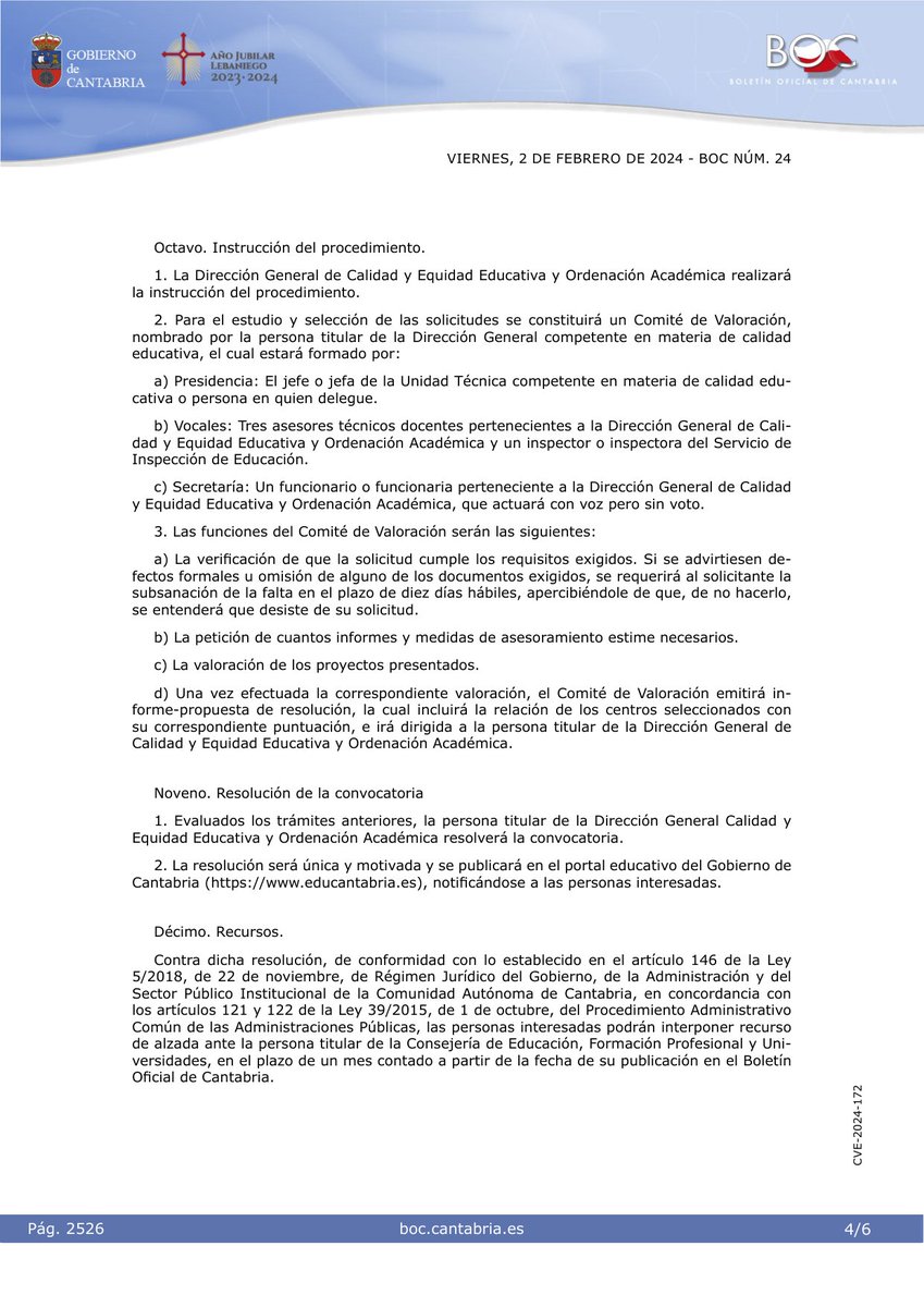 Boletín Oficial de Cantabria tweet media
