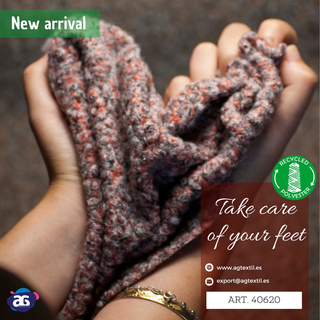 AGTextil_PE's tweet photo. Realizado con poliéster #reciclado este #tejido es ideal para #calzado, #confeccion o #accesorios. 

Adéntrate en el mundo de la suavidad y el confort con nuestros tejidos #premium y visita nuestra web para ver la nueva colección.

#fabrics #footwear #recycledpolyester #diseño https://t.co/X0kjtLClH6