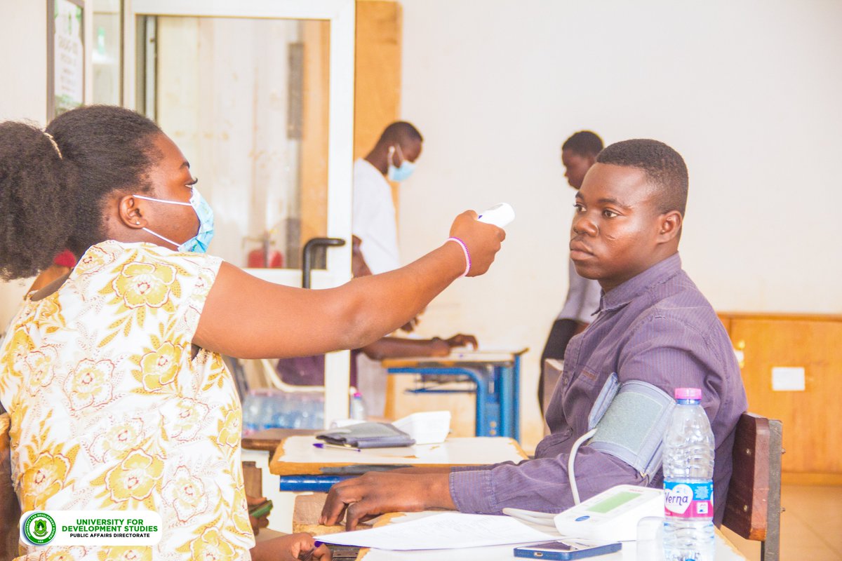 uds_official's tweet photo. Highlights from the ongoing Freshers' Medical Screening.
Screening ends on 17th February 2024.
NB: It is mandatory for all freshers, and so medical report would be a requirement for obtaining student ID card from the University.
#amaraaba
#chooseuds
#PrideoftheNorth https://t.co/7cmmQz74yB
