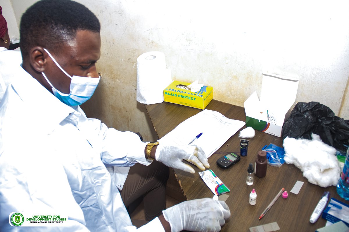 uds_official's tweet photo. Highlights from the ongoing Freshers' Medical Screening.
Screening ends on 17th February 2024.
NB: It is mandatory for all freshers, and so medical report would be a requirement for obtaining student ID card from the University.
#amaraaba
#chooseuds
#PrideoftheNorth https://t.co/7cmmQz74yB