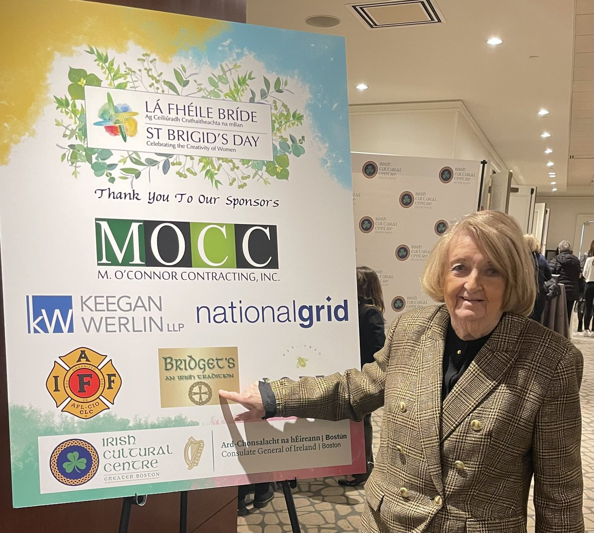 Celebrating St. Brigid, with Bridget!