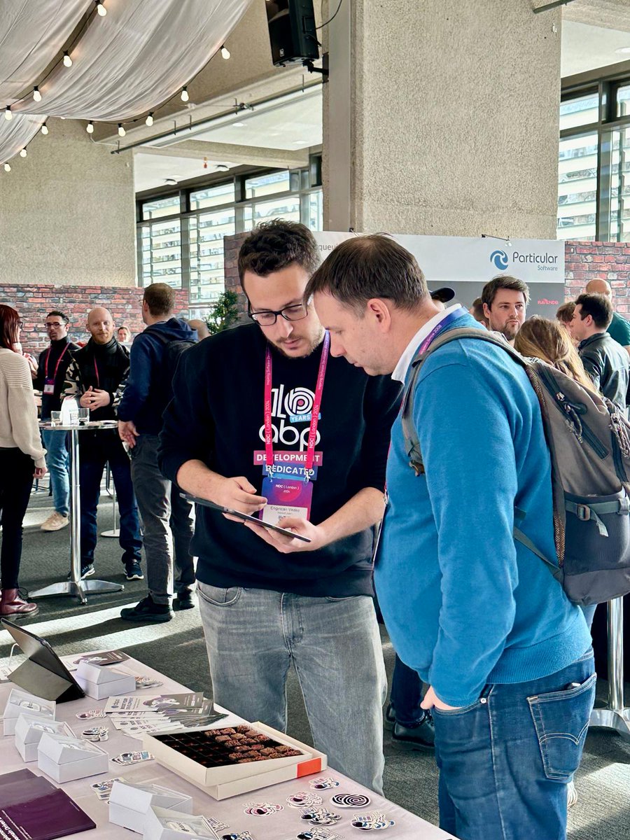 Last day of the #NDCLondon! 
It was a great pleasure to be here. There were lots of great talks, and we had a chance to talk with software enthusiasts and explain to them what #abpframework is and all of its capabilities!