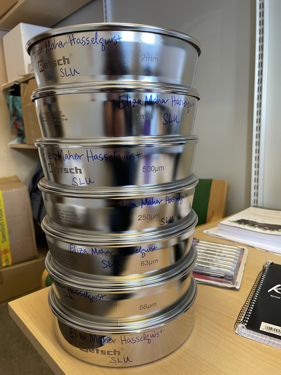 π΄πππ£π πΌππππ π·ππππππππππ (@emhasselquist) on Twitter photo Oh, shiny tower of sievesβ¦ making me feel very professional and grown up to now own my own!!! And tips for how to better mark them? Scratch my name? Sharpie wonβt last long when cleaning with alcohol!!! Oh, shiny tower of sievesβ¦ making me feel very professional and grown up to now own my own!!! And tips for how to better mark them? Scratch my name? Sharpie wonβt last long when cleaning with alcohol!!!
