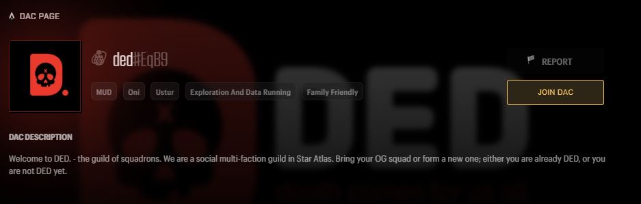 Just set up our DAC. 

Come join us if you love the social aspect of gaming. 

Thank you, <a href="/staratlas/">Star Atlas</a> 🙏