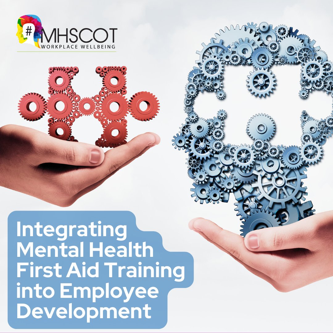 Taking care of our mental well-being is more important than ever. That's why we believe mental health first aid training should be an integral part of an employees' overall training and development plan.

Does your organisation prioritise #MentalHealthFirstAid Training? 💪

#HR