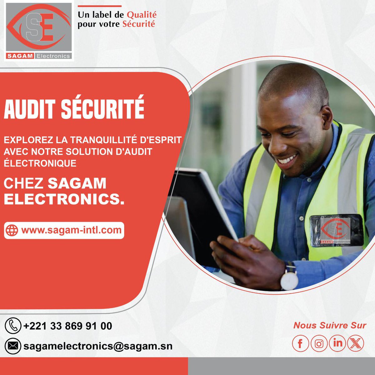diacoula's tweet photo. Explorez la tranquillité d'esprit avec notre solution d'audit électronique chez Sagam Electronics. #SécuritéÉlectronique #Audit #SolutionsEntreprise https://t.co/u5t3lJNJ2Z