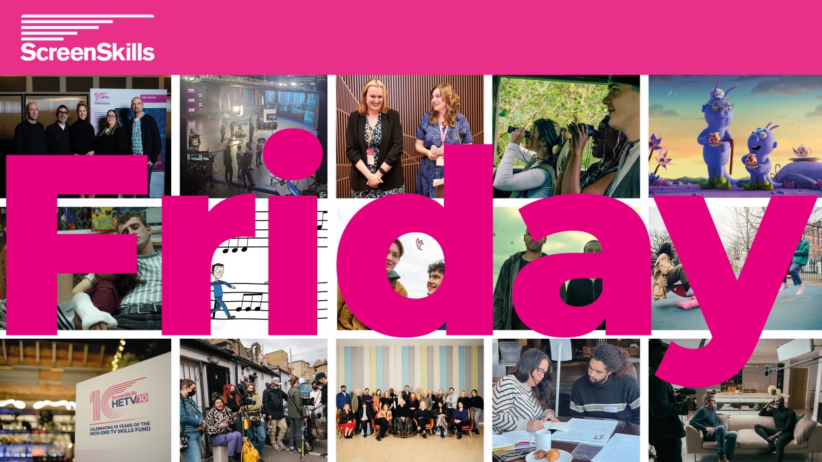 Happy Friday from ScreenSkills ➡️ catch up on the latest from us, including the new launch of HETV Skills Fund Leaders of Tomorrow 2024, training programmes, industry news, and upcoming opportunities to make the most of below!