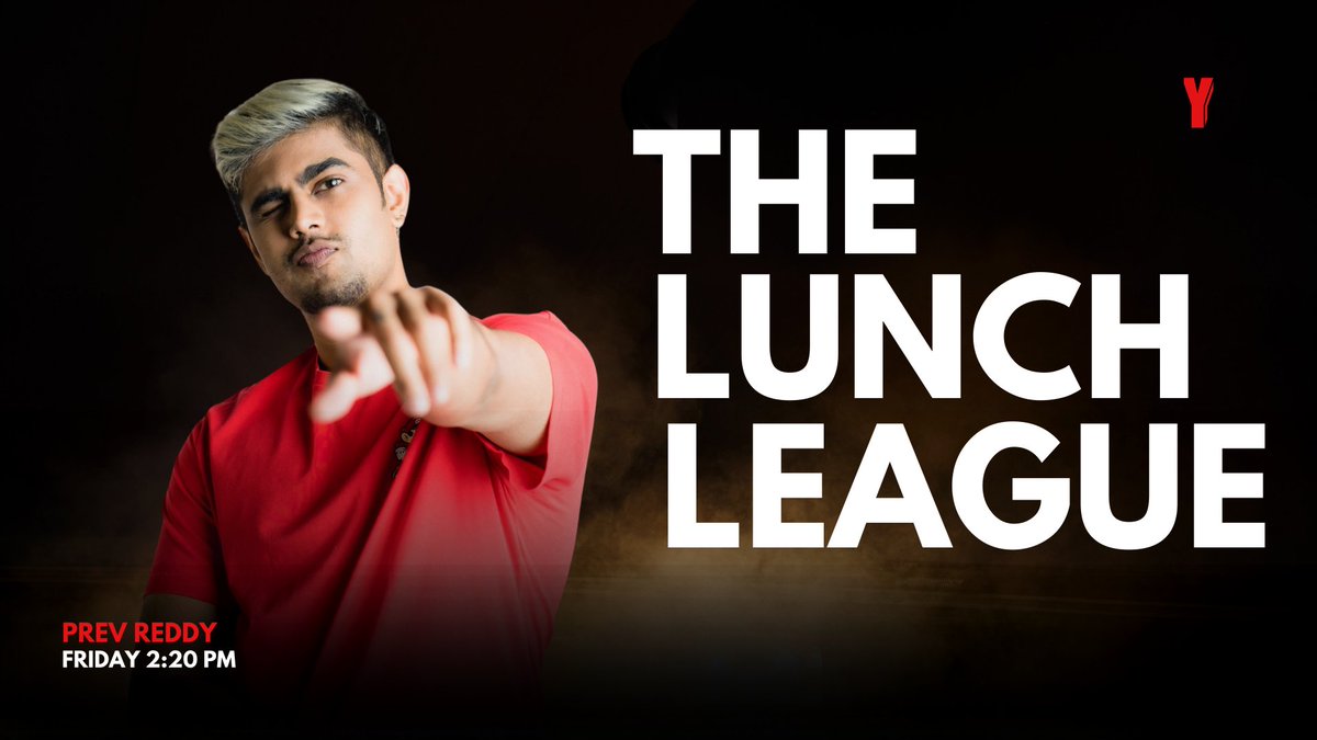Yfm's tweet photo. @prevreddy is a comedian, actor & award winning content creator!๐
He'll be joining our faves for this weeks edition of #ComedyCorner. Let's sit in and laugh together in this hour on #TheLunchLeague! https://t.co/YtQBan5n5A