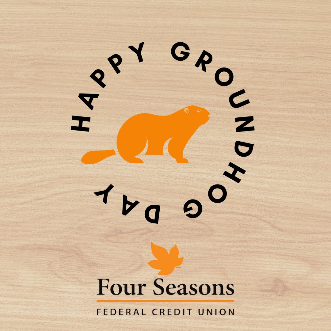 fourseasonsfcu's tweet image. Will it be six more weeks of winter or an early spring? Happy Groundhog Day! 🌦️

 #groundhogday2024 #wheresspring #nomorewinter