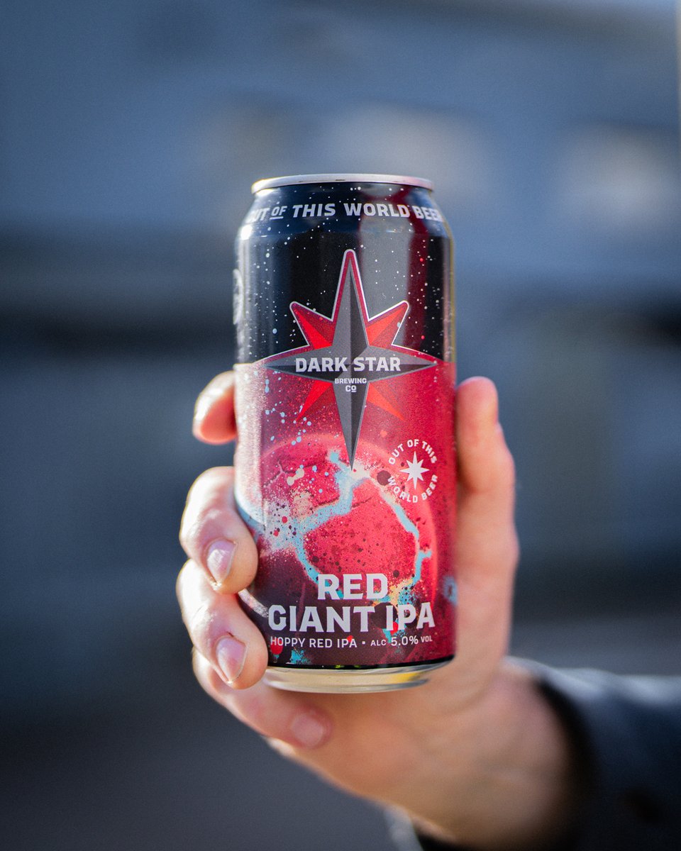 Darkstarbrewco's tweet image. 440ml cans of Red Giant IPA are now available in Waitrose &amp;amp; Partners stores. 🍻

Forest fruits married with tropical and marmalade notes. Expect dark fruit characters alongside sweet malts.

Had a can? Let us know what you think! 👇

#DarkStarBrewing #RedGiant #Waitrose