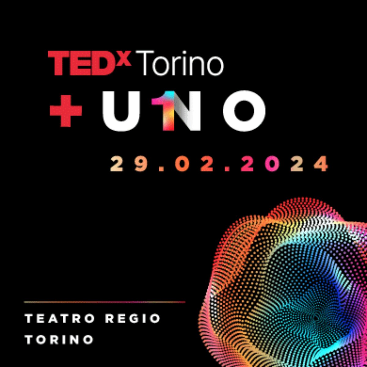 ❌ TEDxTorino +UNO

👂 L’evento del 29 febbraio al <a href="/TeatroRegio/">Teatro Regio Torino</a> è dedicato all’ascolto.

🤩 Fino al 5 febbraio alle ore 15 potrai usufruire del prezzo scontato early bird alla pagina tinyurl.com/bde56kez

ℹ Info: tinyurl.com/36pn2mrb

<a href="/TEDxTorino/">TEDxTorino</a> #Torino