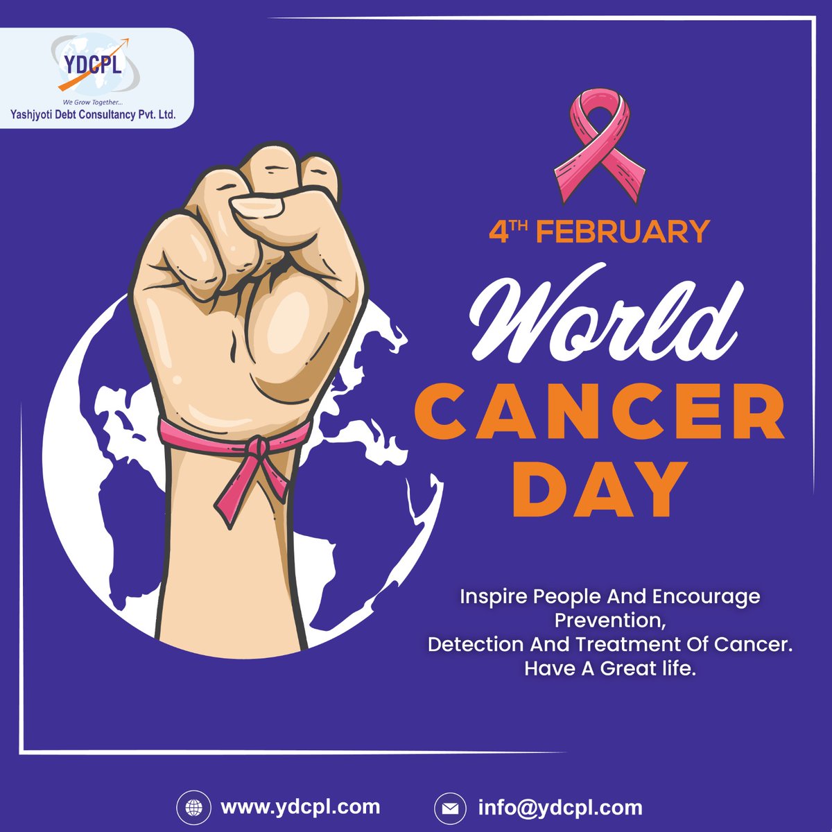 yashjyotidebt's tweet photo. Today, we join the global movement to #WorldCancerDay to raise our voices for those affected by cancer.
#CancerDay2024 #WorldCancerDay2024 #EndCancer #FightCancer #Cancer #CancerSurvivor #cancerday #CancerFighter #CancerThriver #HopeForCancer #CancerResearch https://t.co/9rRNdbpObA