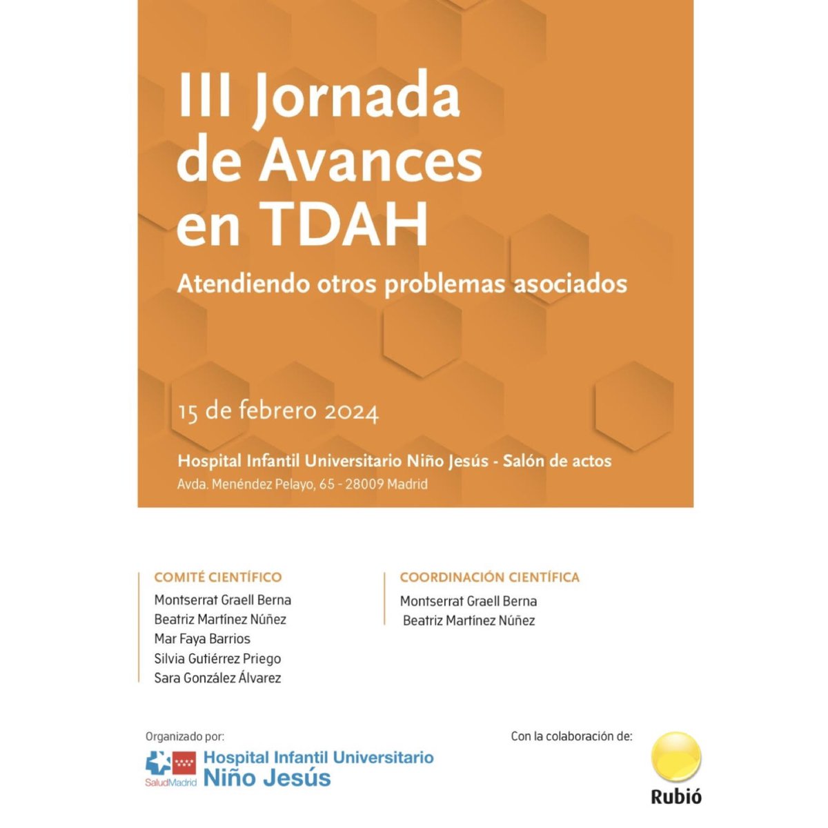 SaludMentalHNJ's tweet photo. III Jornadas de Avances en TDAH.

Agradecemos la excelente acogida de este curso una edición más. Las plazas están cubiertas, pero abrimos lista de espera para aquellos que aún no se hayan apuntado y quieran tener la oportunidad de acudir ⬇️ https://t.co/7TL8XOlXiE