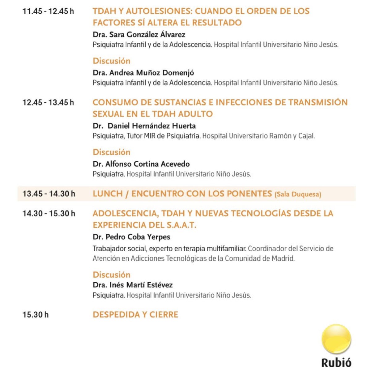 SaludMentalHNJ's tweet photo. III Jornadas de Avances en TDAH.

Agradecemos la excelente acogida de este curso una edición más. Las plazas están cubiertas, pero abrimos lista de espera para aquellos que aún no se hayan apuntado y quieran tener la oportunidad de acudir ⬇️ https://t.co/7TL8XOlXiE