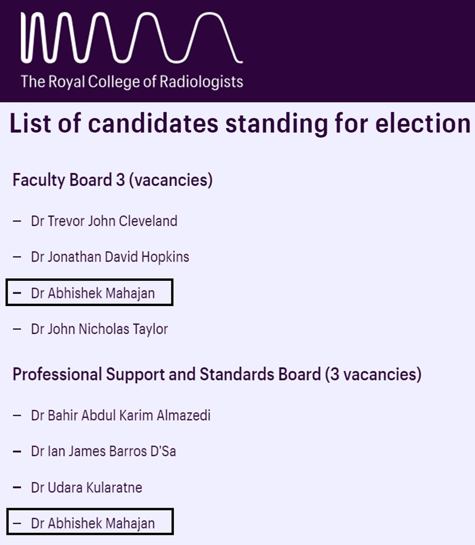 RCR Board Elections: Humble Request For Your Vote And Support 
rcr.ac.uk/get-involved/e…
Emails have been sent (by Civica) voting remains open until 26 February 2024
Plz remember each one of your vote counts...
Thank You 🙂