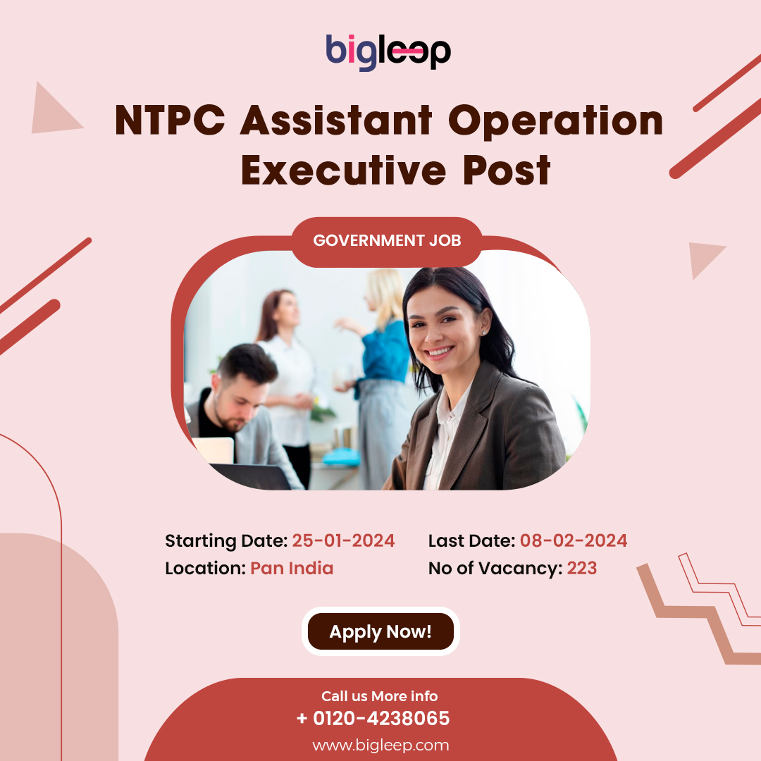 bigleep_india's tweet photo. Secure your future with a government job! 💼
Hiring Now: National Thermal Power Corporation (NTPC)
Apply Now: https://t.co/ONZRWQgLcX
#jobavailable #jobsinindia #applicationfee #jobsinindia #jobalerts #governmentjobs #publicservice #assistant #operationjobs #NTPC https://t.co/ogXv2lyQ2d