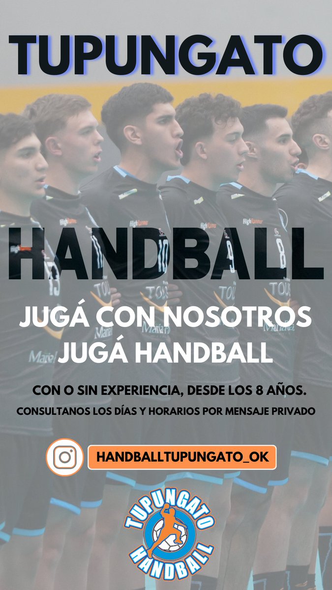 Sumate al #Cele.!
💪🏻🤾🏻‍♂️🤾🏻‍♀️💙