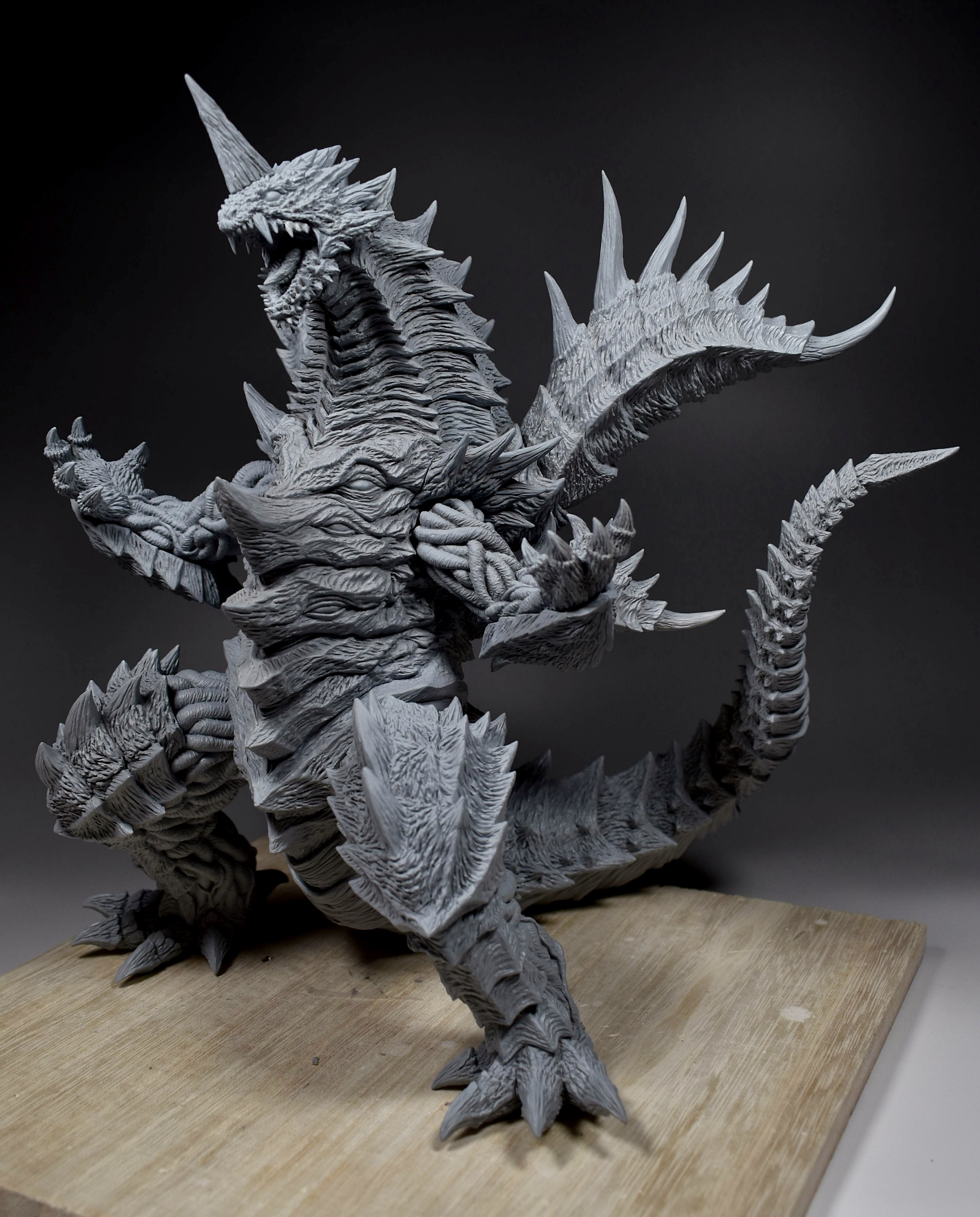 マガオロチ　塗装 マガオロチ ウルトラ怪獣シリーズ リペイント - 怪獣銀河 ～もん