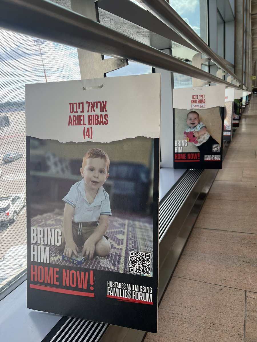 AvivaKlompas's tweet image. Ariel and Kfir Bibas. Two Israeli babies held hostage by a jihadi death cult. 

Have you heard the ceasefire people demand their release or even speak their names?