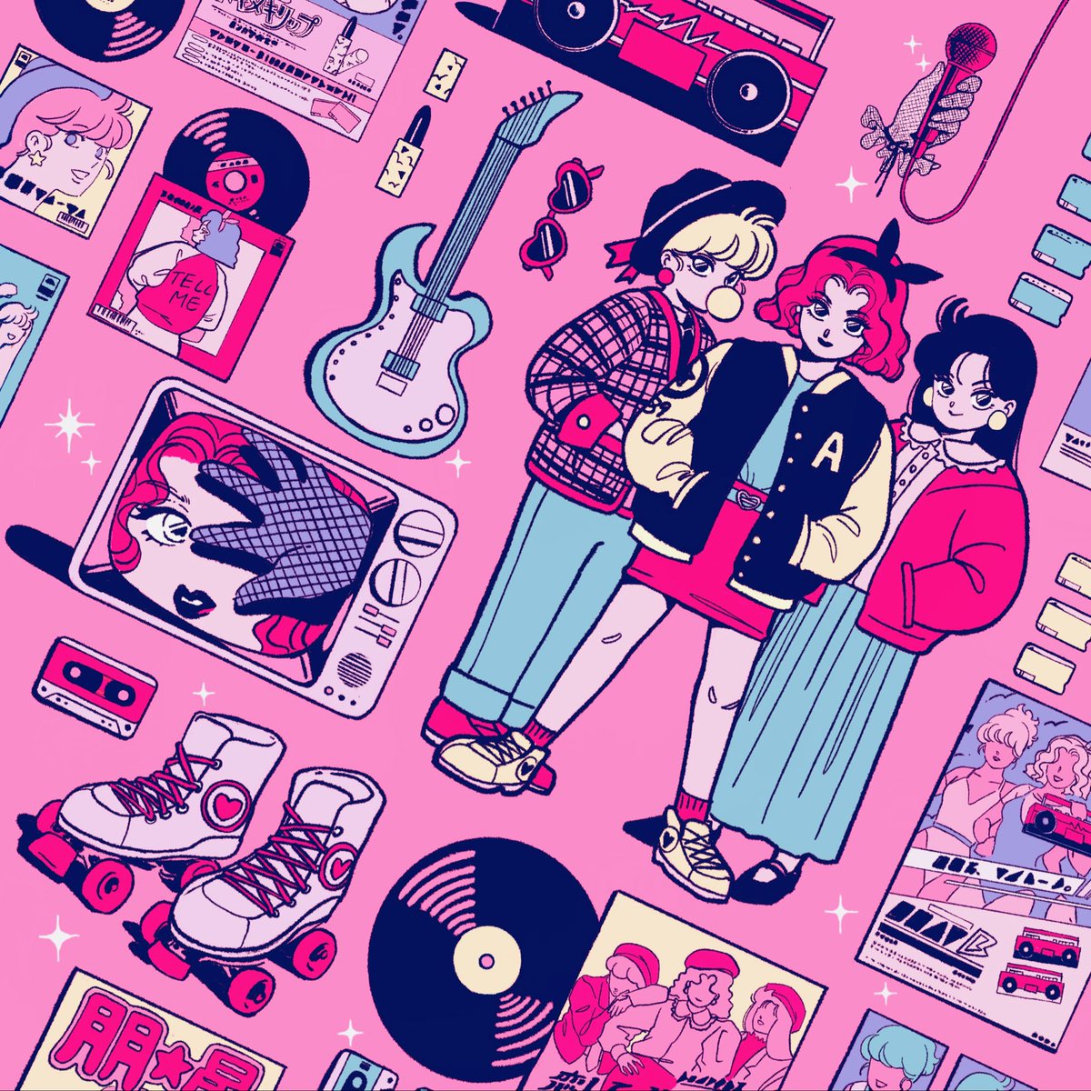 #みんなこういうピンクが好きなんでしょ
💗🩷💗 