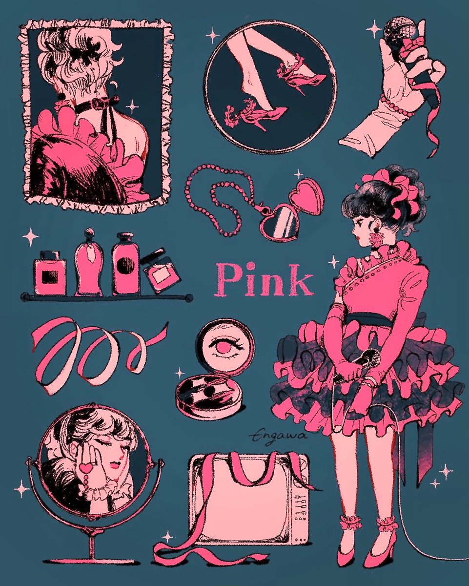 #みんなこういうピンクが好きなんでしょ
💗🩷💗 