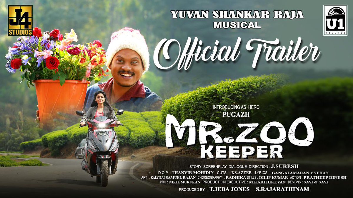 #Pugazh *ing #MrZooKeeper 🦁 trailer out now 💥

youtu.be/6m2mgLnt_x0

#MrZooKeeperTrailer #YuvanShankarRaja