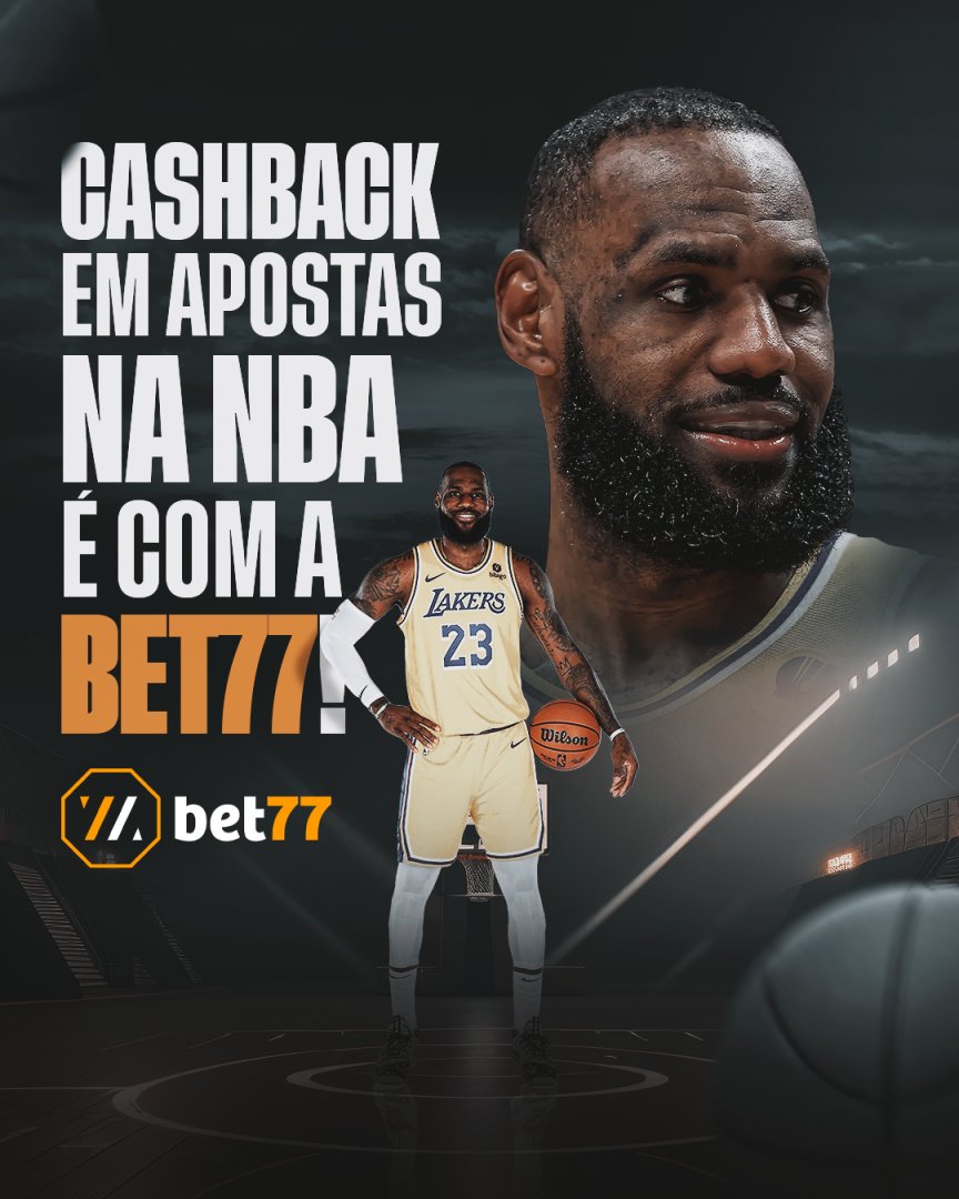 Já pensou em ganhar cashback com suas apostas na NBA? 🤔

Parece um sonho, mas é apenas mais uma das promoções da Bet77. 😍

Acesse o link da bio e saiba mais informações. 🧐

#NBA #Promoção