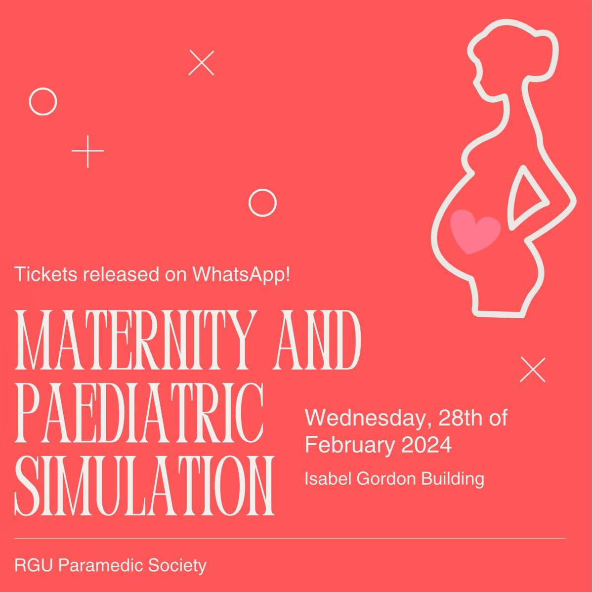 We are so excited to be running another simulation event - this time with the theme of Maternity and Paediatrics🤰🏼👨🏻‍🍼✨ Tickets and more info to be released on WhatsApp!