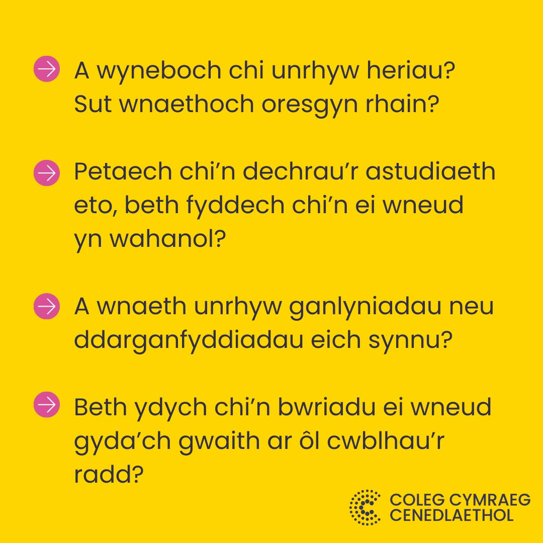 CCColradd's tweet photo. Paratoi at y Viva? Dyma rai cwestiynau cyffredin y galli di ddisgwyl yn ystod yr arholiad.
#Ymchwil #Doethuriaeth #PhD #Viva #SgiliauYmchwil #SgiliauAstudio #Olradd https://t.co/BXqs2lmnsy