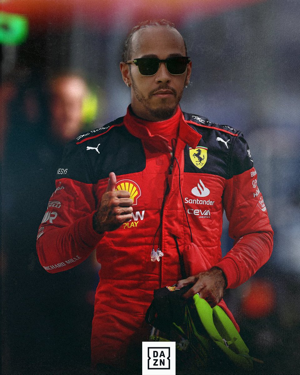 Del 1 al 10... ¿Cuántas ganas tienes de ver a Hamilton vestido de rojo Ferrari? 👀

#DAZNF1 🏎️