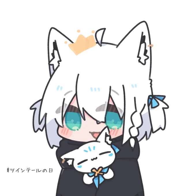 #絵フブキ #ツインテールの日 