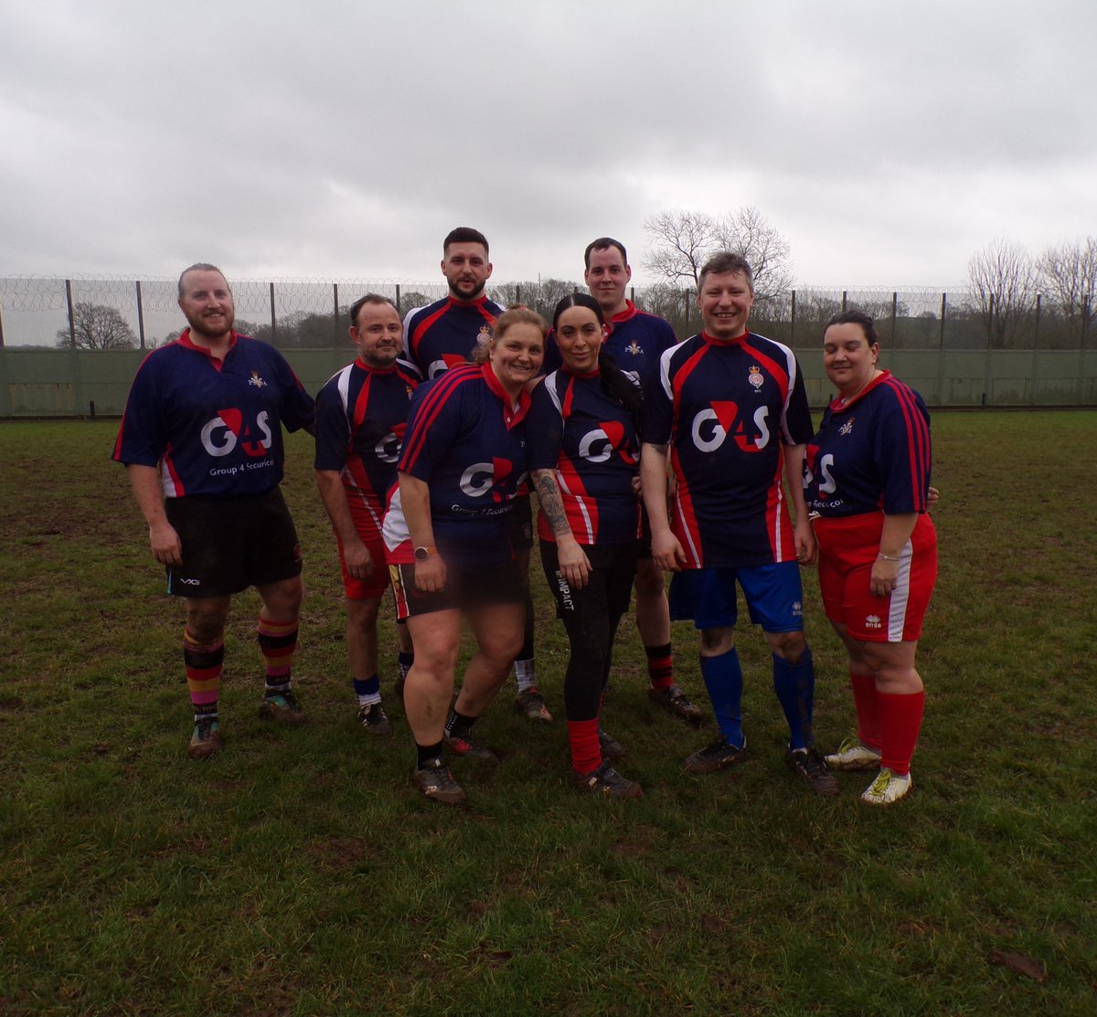 🏉A huge thanks to @DRA_Community and @dragonsrugby for delivering their Inspires programme to prisoners here at HMP Usk Sixteen prisoners graduated in total🥳 We hope to hold another event this summer where an improved staff team will hope to get at least one win on the day 👀