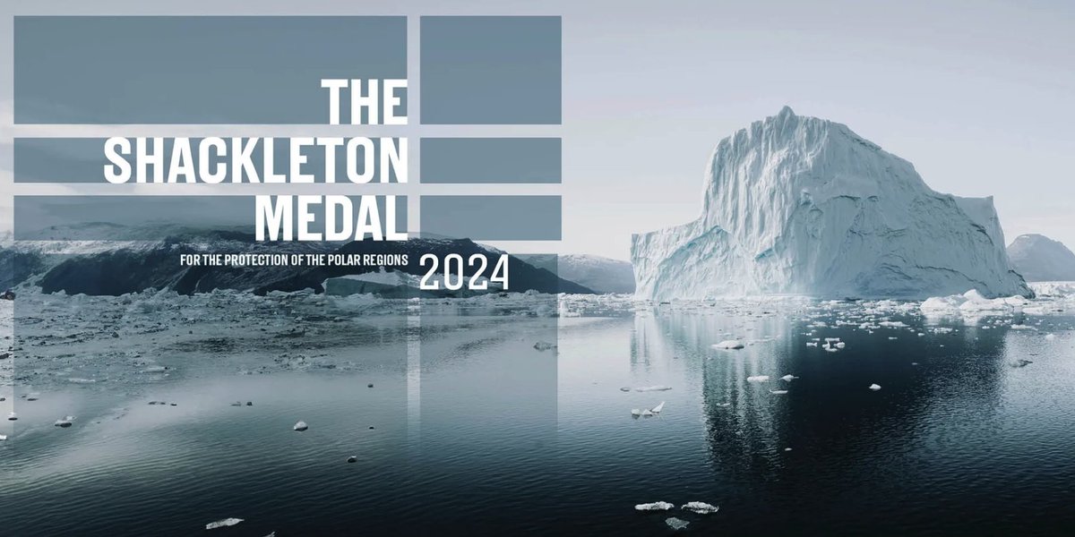 Nominations are open for the 2024 @WeAreShackleton medal. The Shackleton Medal is a £10,000 prize, awarded annually to the individual who, in the eyes of the judges has done the most to protect the polar regions. Nomination can be submitted here: shackleton.com/pages/shacklet…