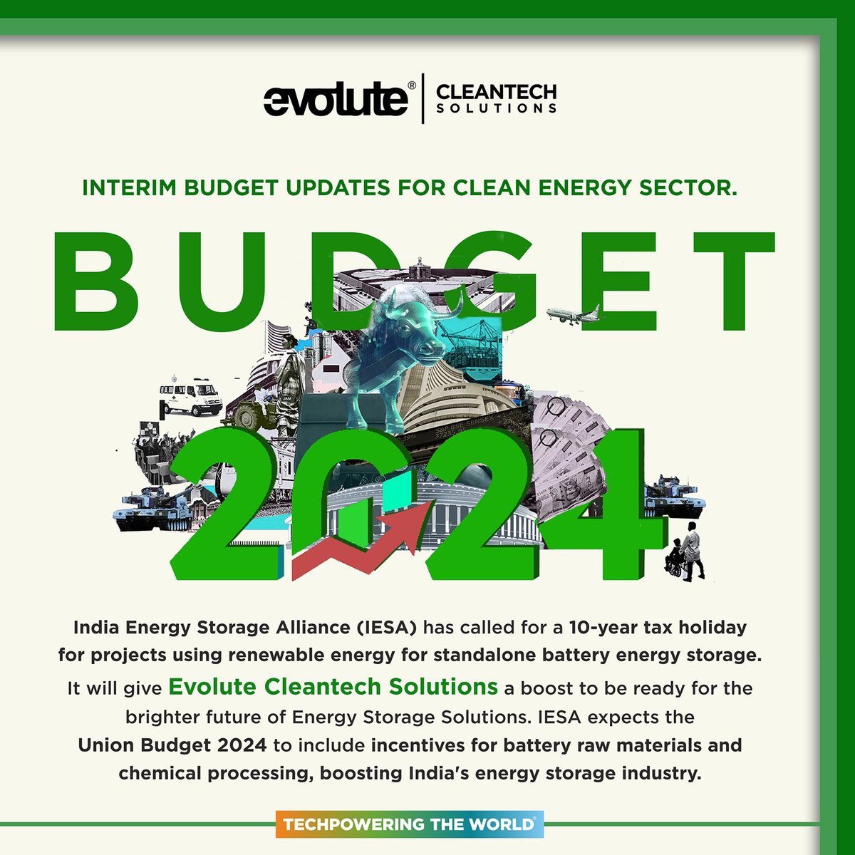 cleantech001's tweet photo. Powering India's clean energy revolution with a mission for a greener tomorrow!
.
.
Visit us at: https://t.co/6LUodaOg7c
.
. https://t.co/RRt0t6yGXc