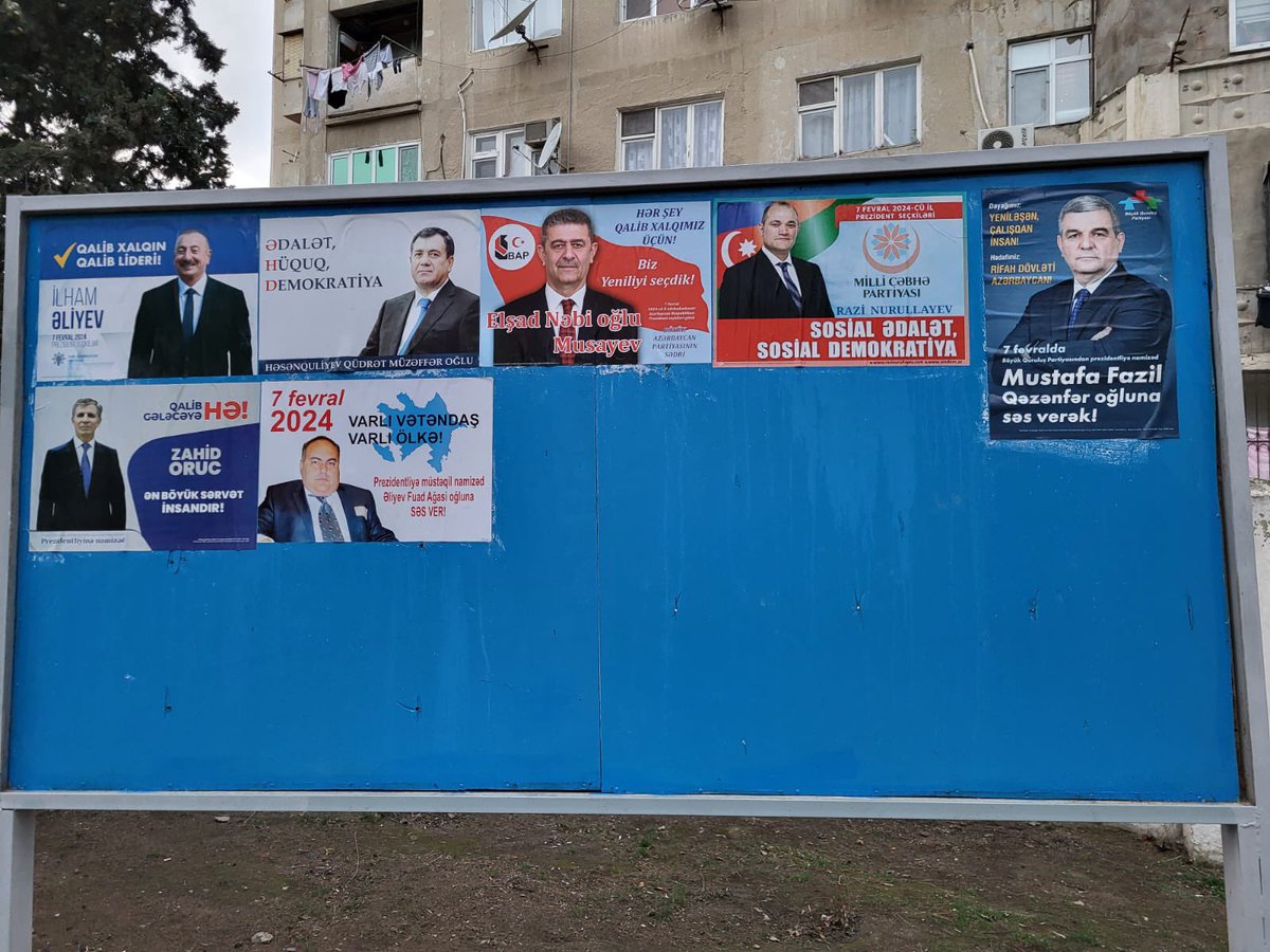 🗳️ SMDT 7 Fevral 2024-cü il Prezident seçkisi ilə bağlı Aralıq Hesabatını açıqlayıb. 

Bu hesabat SMDT-nin 7 Fevral 2024-cü il növbədənkənar prezident seçkisi üzrə uzunmüddətli müşahidələrinin nəticələri əsasənda hazırlanıb.

Ətraflı tanış olmaq üçün ⬇️
shorturl.at/adnFM