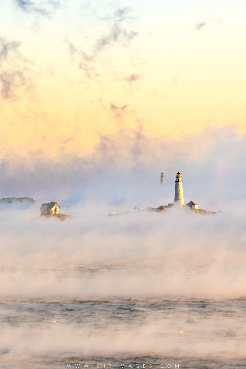 Throwback to a year ago when it was so cold that sea smoke was rising around Boston Light on Boston Harbor. Glad it hasn’t been that cold this year…yet! Also don’t forget, all my images including this one, are available to purchase as wall art on numerous different mediums and