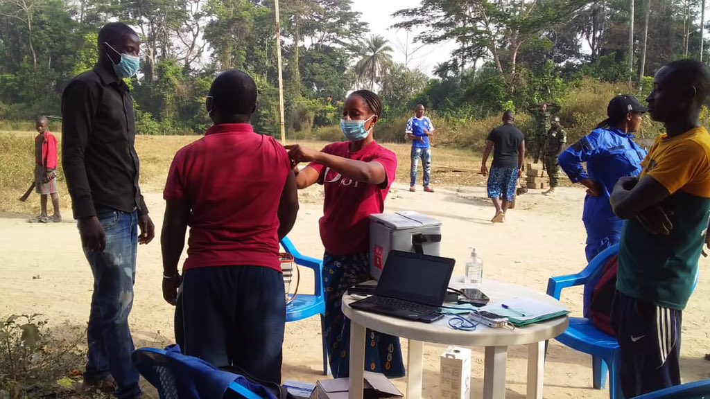 Cette supervision s'inscrit dans le cadre du projet de renforcement de l'offre de vaccination pour les populations mobiles et difficiles d'atteinte le long du continuum de la mobilité" financé par Gavi, l’Alliance du vaccin. 
#COVID19 #Gavi #PEV