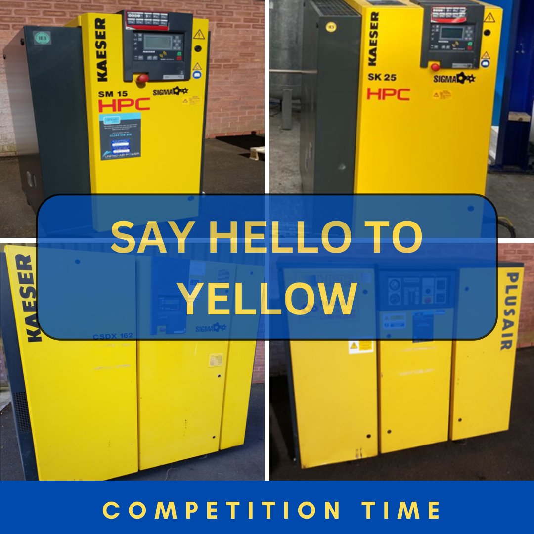 There is still time to enter...

unitedairpower.co.uk/company-news/2…

#compressedair #compressedairsystems #CompressedAirSolutions #compressedairsolutions #compressedairequipment #HPC #hpc #kaesercompressor