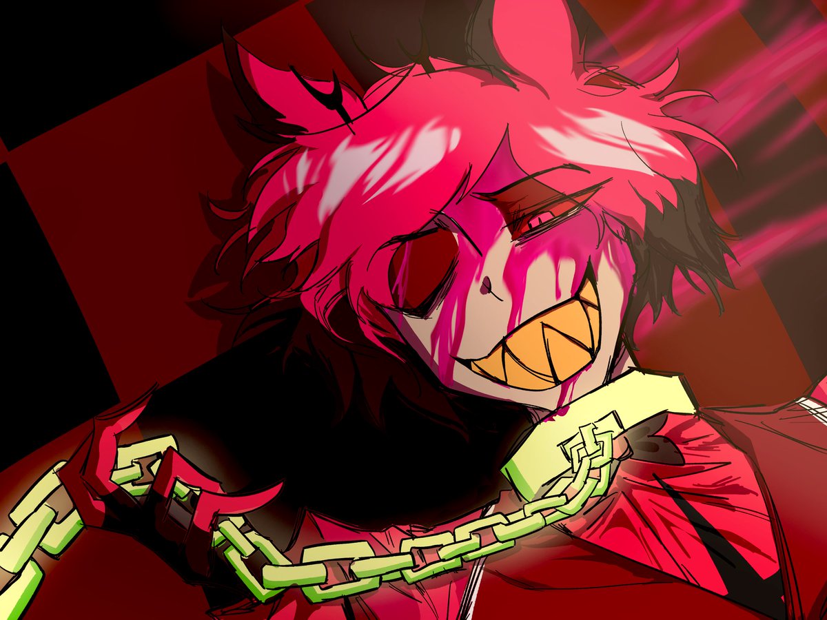 who’s also on a leash,,,
#HazbinHotelAlastor #HazbinHotel