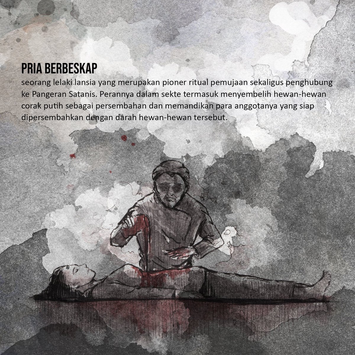 tim_ktj's tweet photo. INILAH SANG MEMPELAI PRIA!
.
Pernikahan setan ini tentu memerlukan perangkatnya sendiri! Orang-orang itulah yang terlibat dan bahkan jadi pusat dari gelaran ini. Mirip seperti pernikahan adat daerah tersebut, namun dengan setan sebagai pengantinnya! https://t.co/KD3er4lGmK