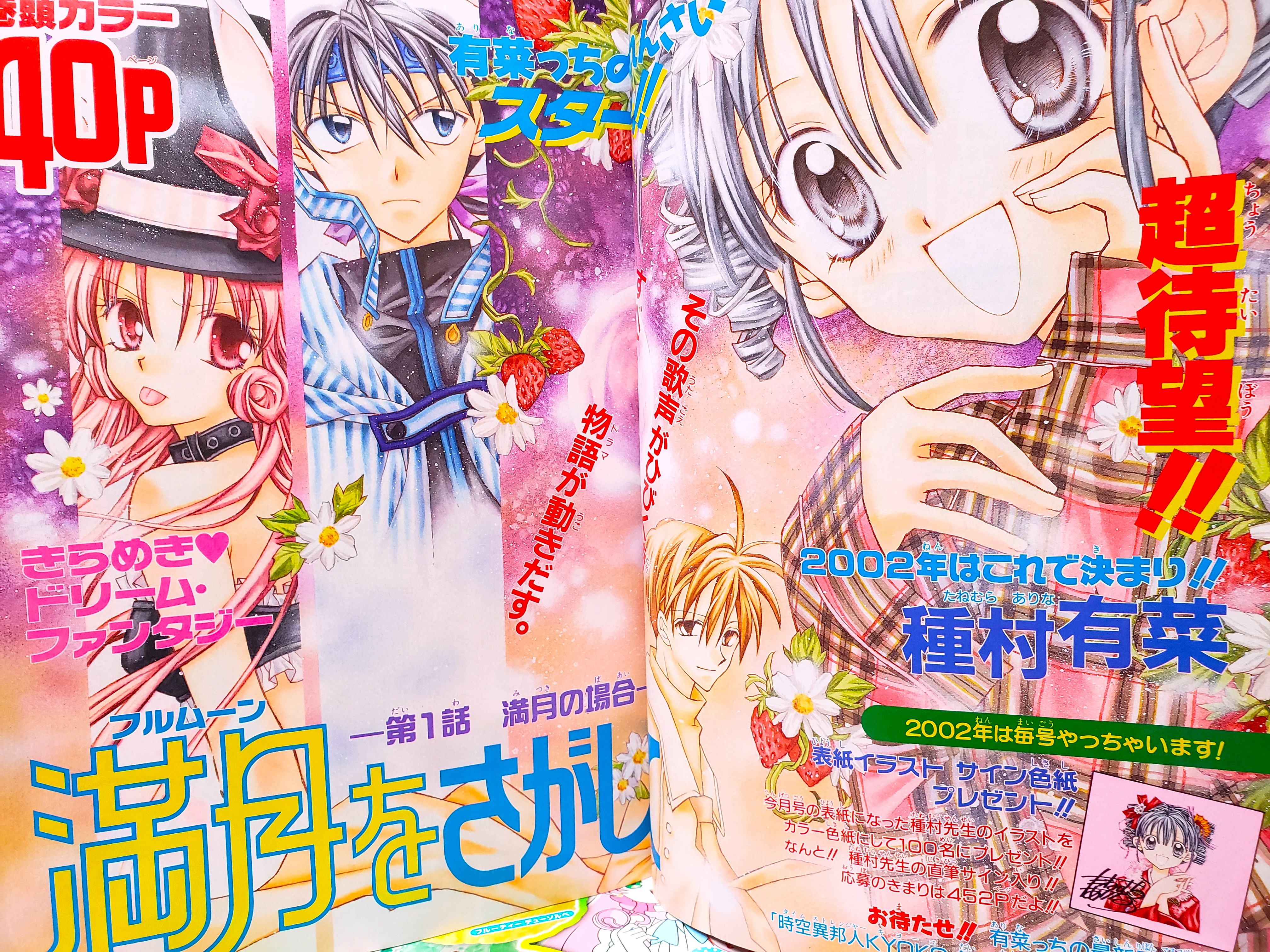 りぼん切抜】種村有菜 作品【あおり文のある表紙】