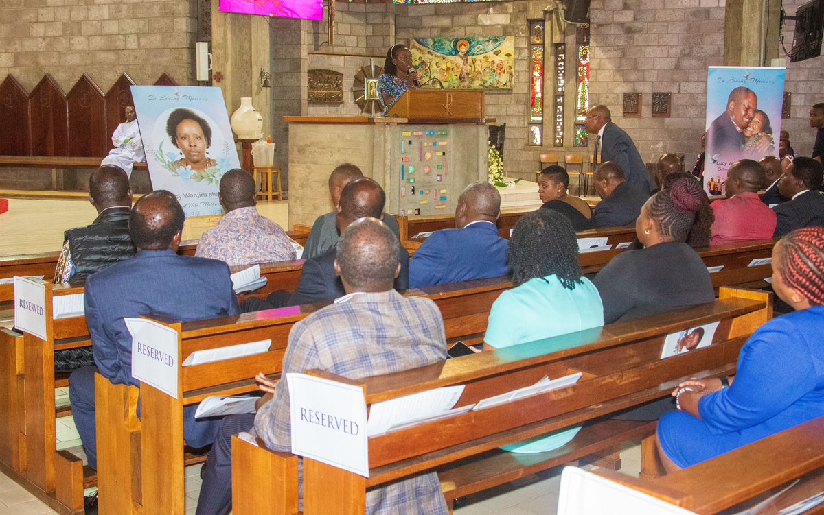 Pole sana Mhe. <a href="/HonAmosKimunya/">Hon Dr. Amos Kimunya, FCPA, EGH</a> for the loss of your beloved wife Madam Lucy Wanjiru Muhinga. May God grant you and your family the fortitude to overcome the pain of this loss.