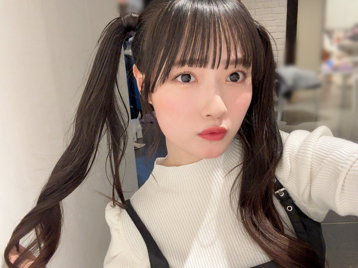 ツインテールの日 2月もよろしくねだね🤍🎀°・*: