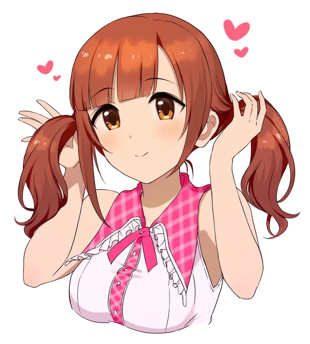 響子ちゃんはツインテでもかわいい#ツインテールの日 