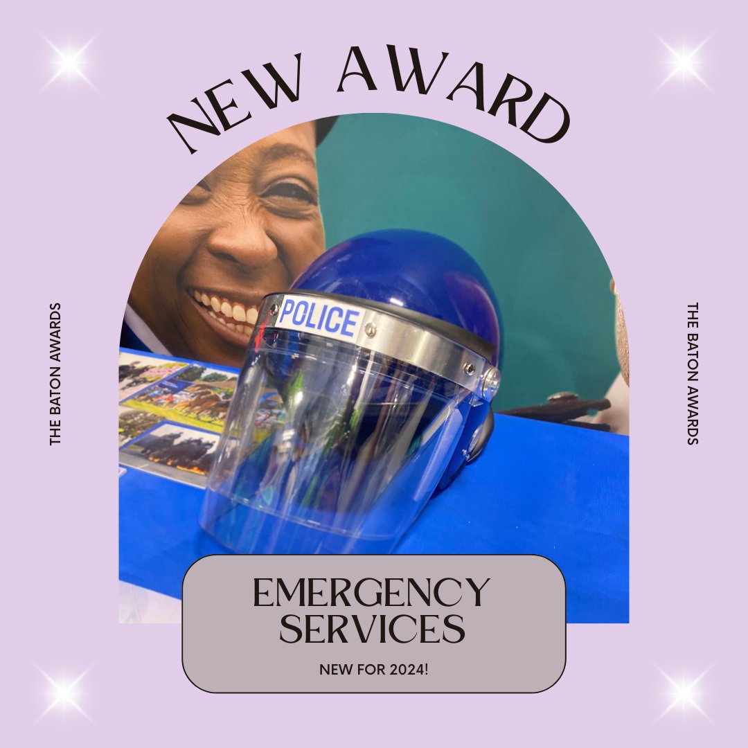 This year we will be celebrating those who save lives, stop crimes and put their life on the line for us with our new Emergency Service award. You’ll be able to nominate for this award when our nominations go live later this year! #TheBatonAwards #Batons2024 #EmpoweringWomen